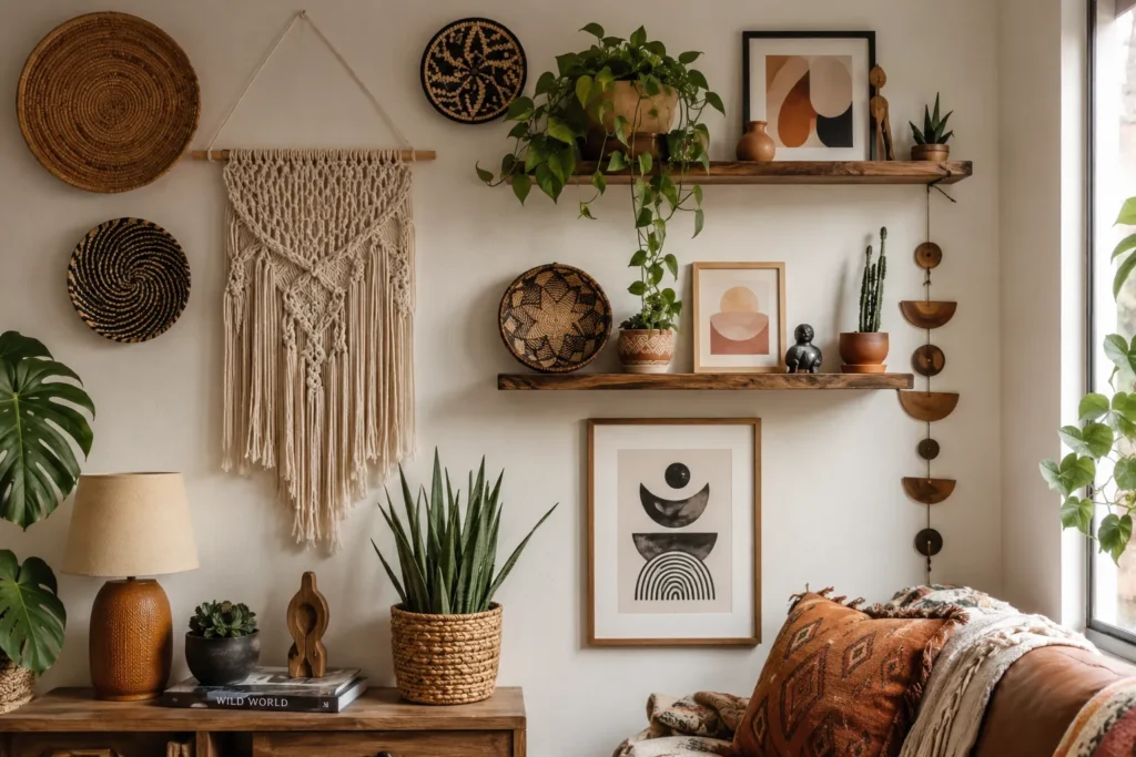 Boho wall decor tips
