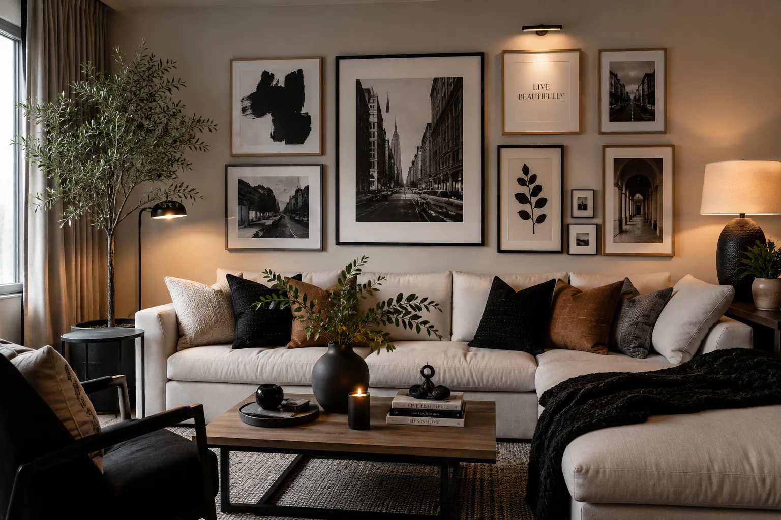 Creative Gallery Wall Layout