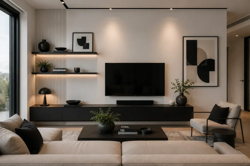 Wall Ideas For Living Room That Feel So Expensive 1