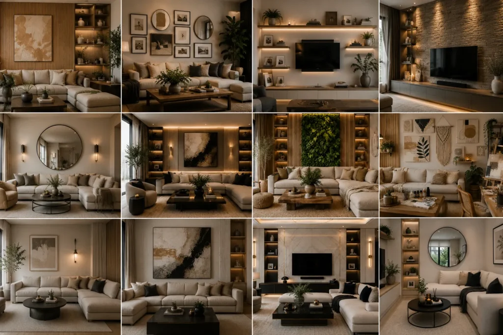 Wall Ideas For Living Room That Feel So Expensive 3