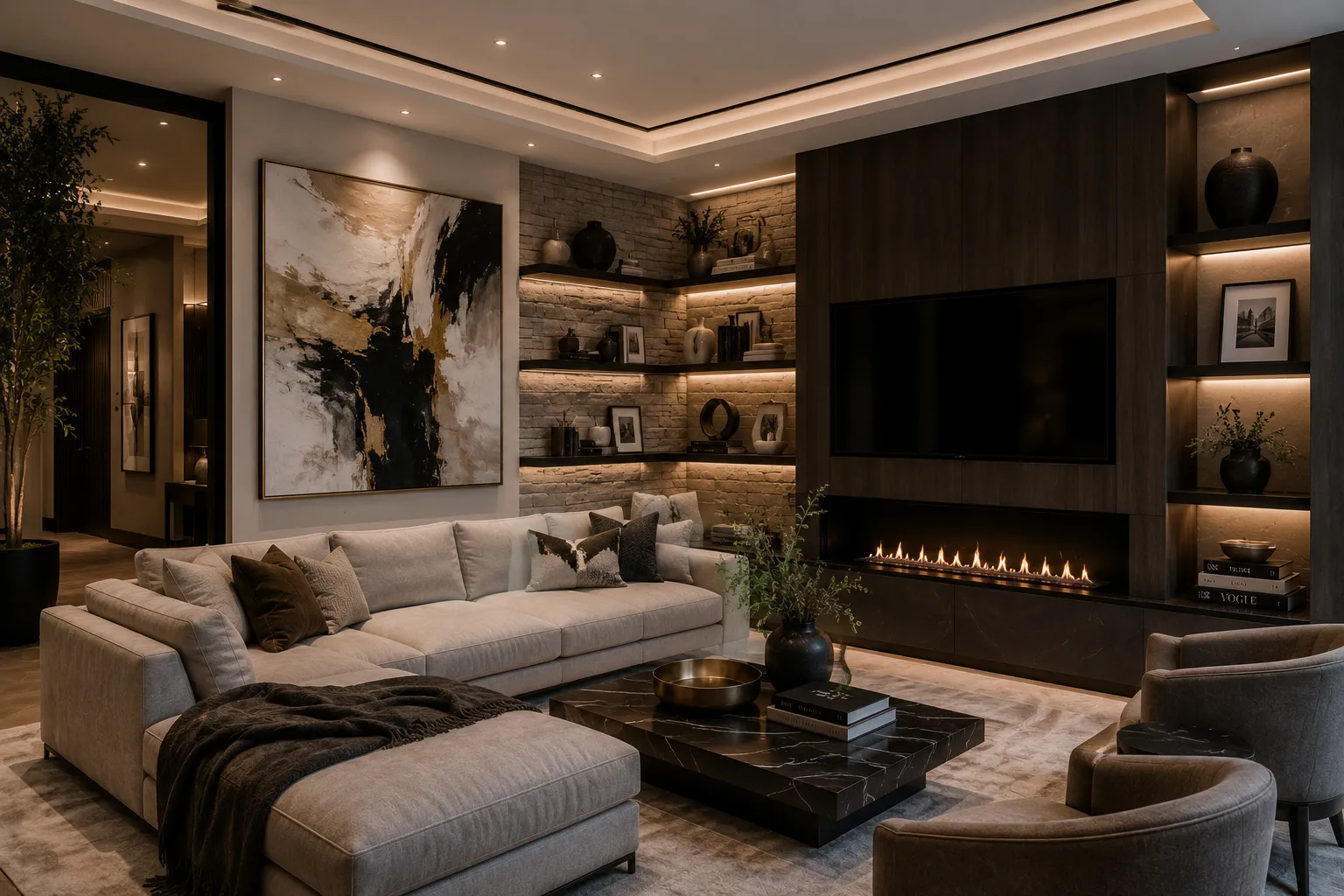 Wall Ideas For Living Room That Feel So