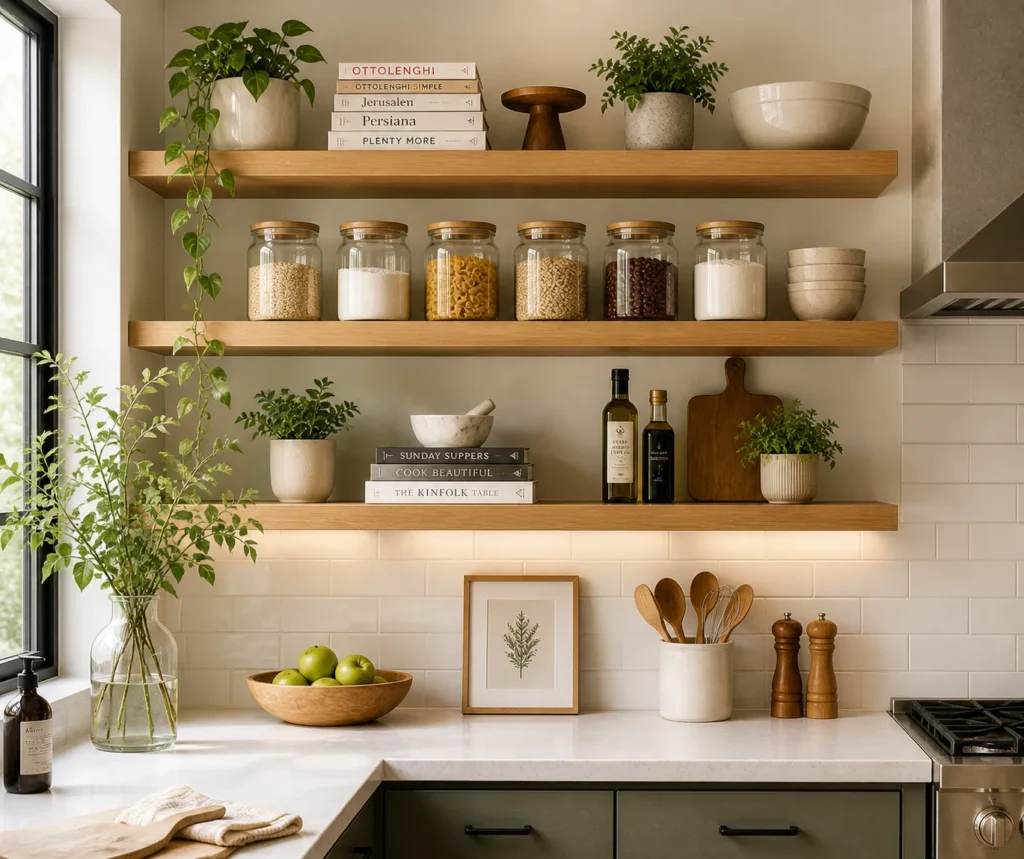 kitchen shelf