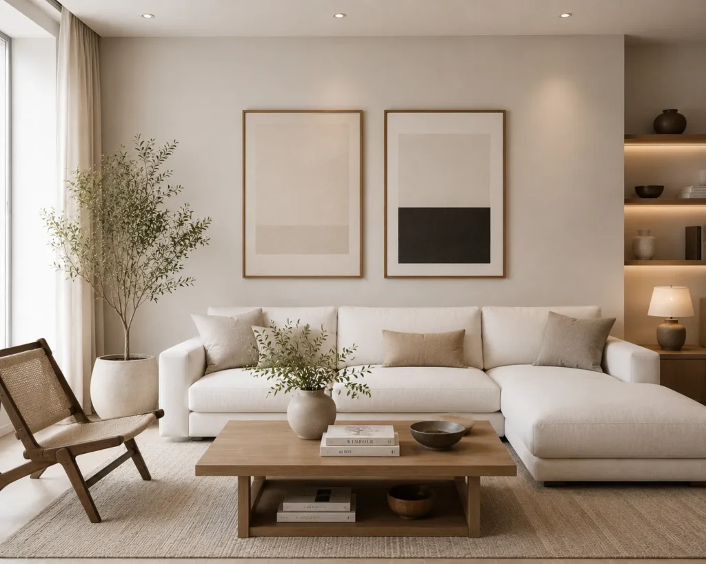 living room wall decore ideas 5