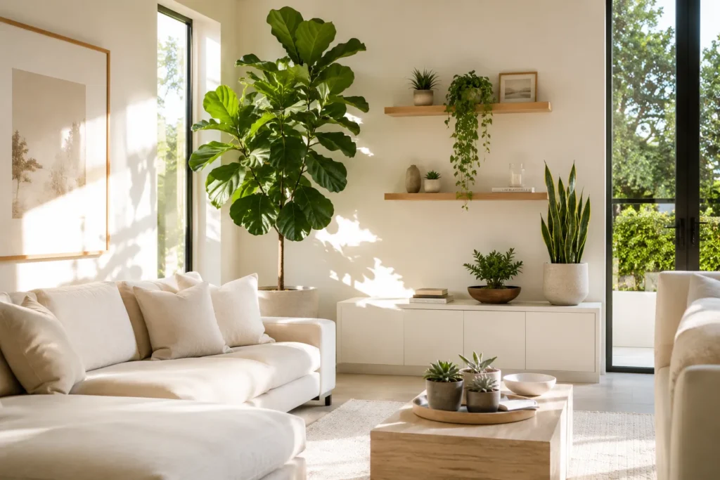 11 Plant Decor Ideas for a Fresh Modern Look 4 pearlhome 16