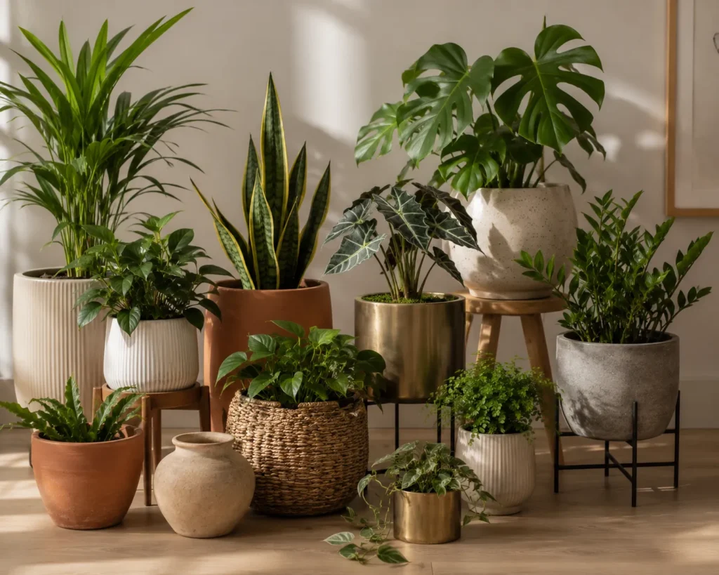 11 Plant Decor Ideas for a Fresh Modern Look 11 pearlhome 19