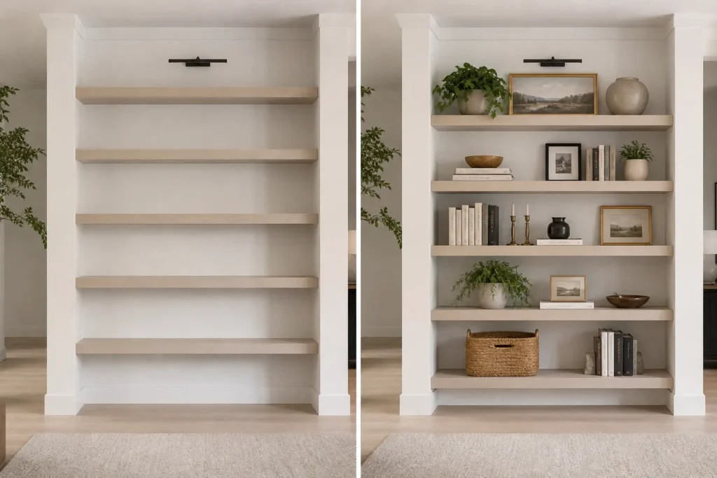 shelf decor